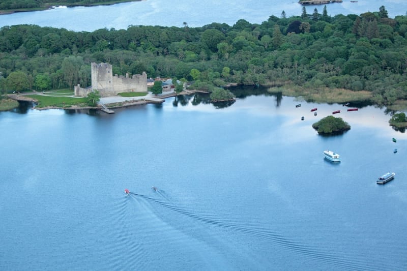 Ross Castle Aerial View1