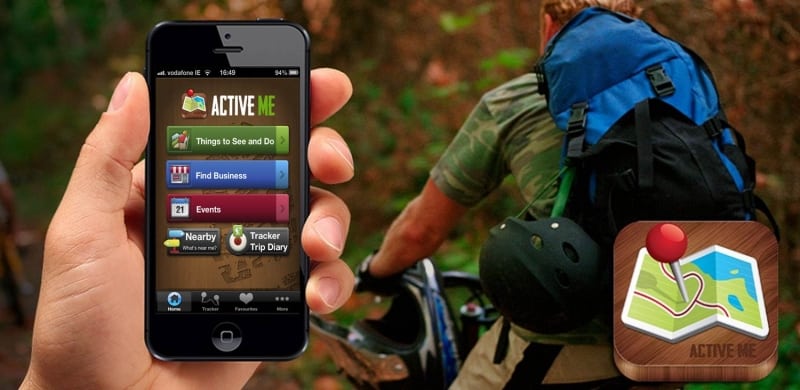 ActiveMe Travel Guide App Banner