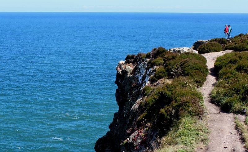 Howth Cliff Path Loop Walk, Sheer Cliff Drops, Near Dublin City, Irelands Ancient East - Top Walks and Best Things to See and Do in Dublin City