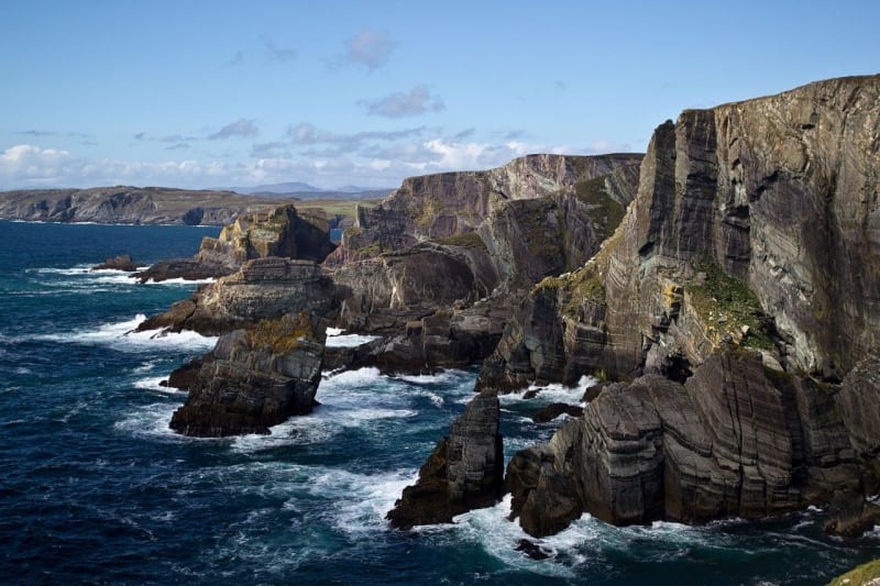 Mizen Head Cliffs, Co Cork on the Wild Atlantic Way by Valerie O'Sullivan