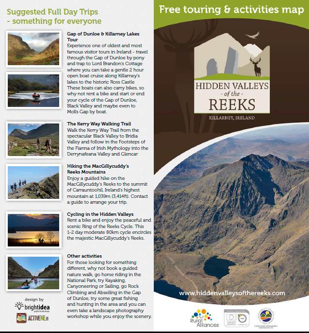 ActiveMe Services - Creating Suggested Tourist Itineraries and Day Trips, Ireland, Wild Atlantic Way