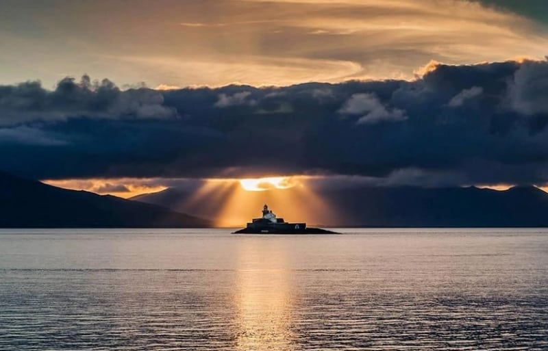 Fenit Lighthouse, near Tralee, Co. Kerry on the Wild Atlantic Way by Kirk Kelly via facebook