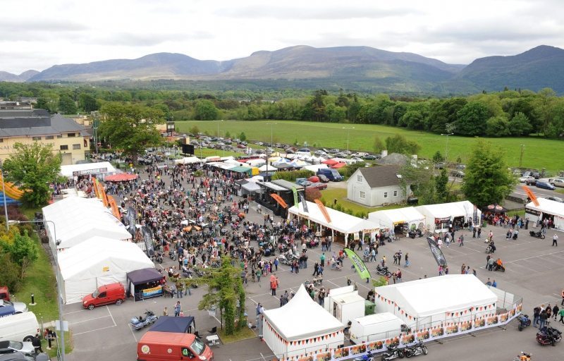 The Festival Village, Ireland BikeFest, Killarney, Co. Kerry 