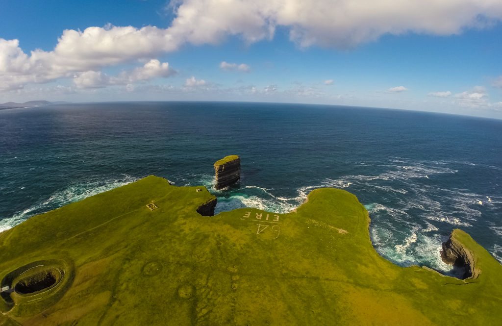 Downpatrick Head, Mayo, Wild Atlantic Way, Ireland photo by Raymond Fogarty