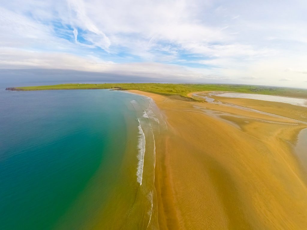 Lackan Strand, Mayo, Wild Atlantic Way, Ireland by Raymond Fogarty