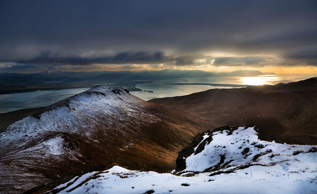 Caherconree Mountain steeped in Irish Mythology, Co. Kerry