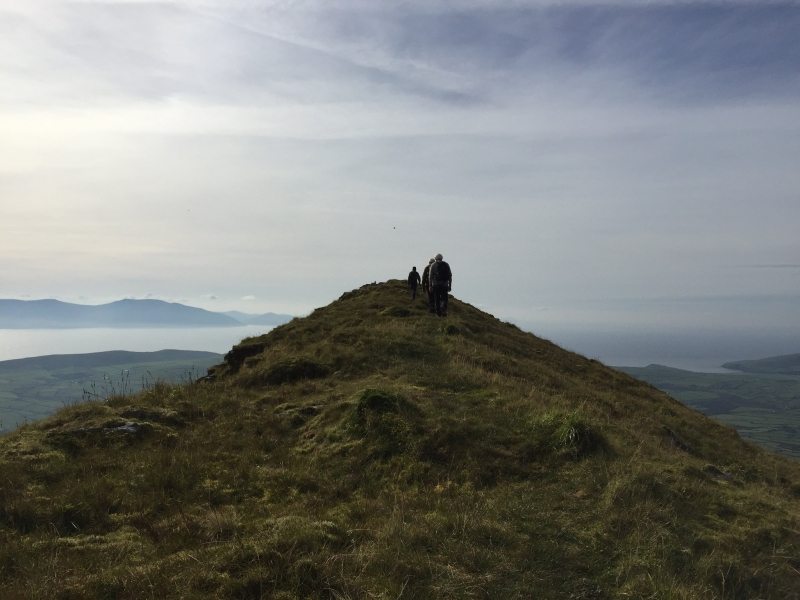 Croaghskearda Ridge above Conor Pass, Dingle, Kerry, Wild Atlantic Way